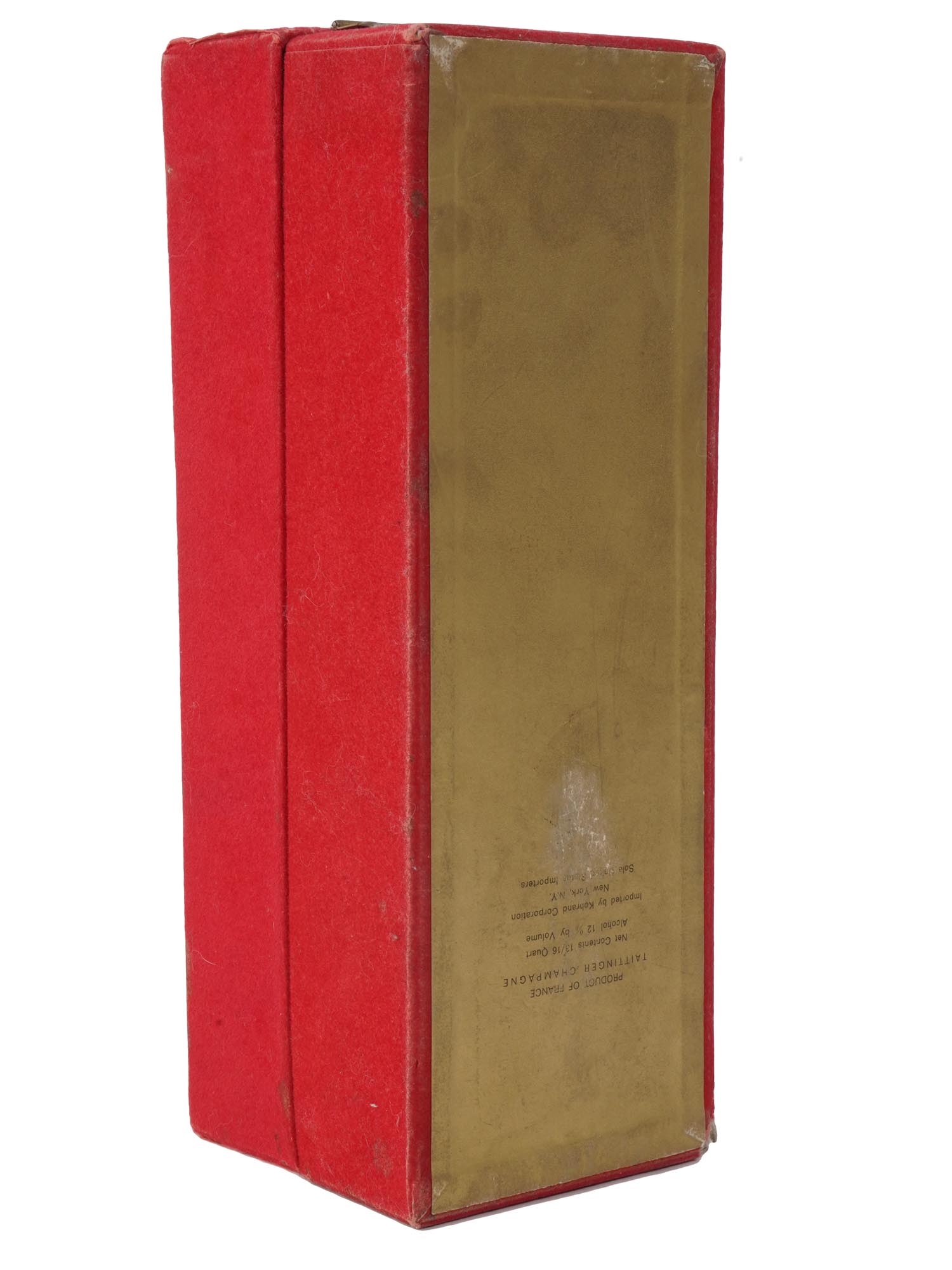 VINTAGE FRENCH TAITTINGER BRUT CHAMPAGNE RED IOB PIC-8